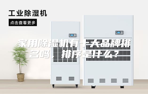 家用除湿机有十大品牌排名吗，排序是什么？