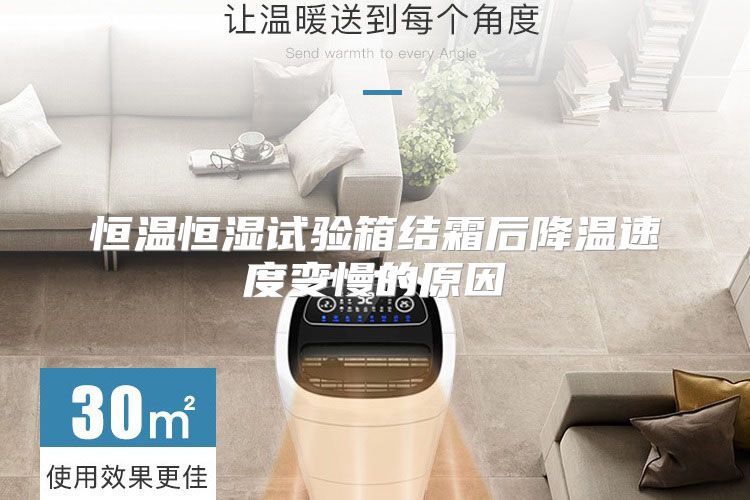 恒温恒湿试验箱结霜后降温速度变慢的原因