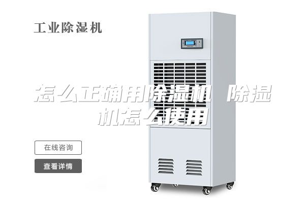 怎么正确用除湿机 除湿机怎么使用