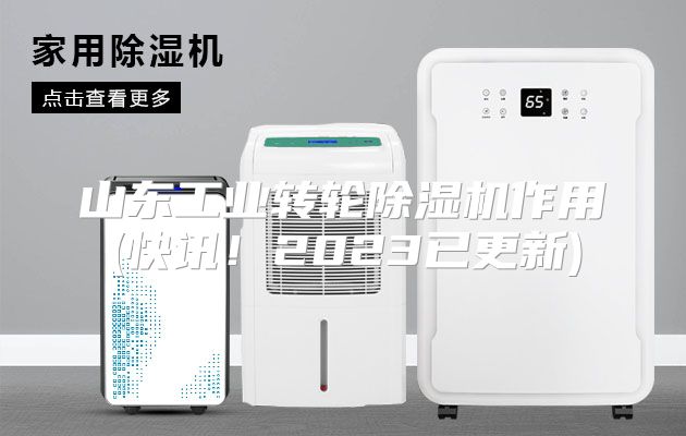 山东工业转轮除湿机作用(快讯！2023已更新)