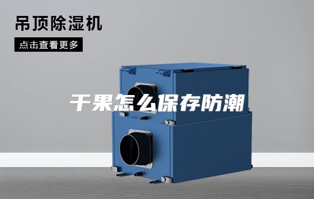 干果怎么保存防潮