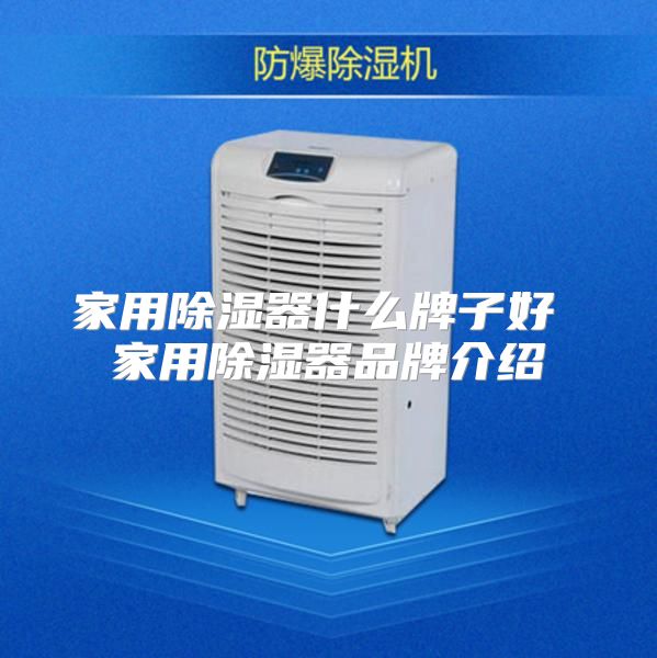 家用除湿器什么牌子好 家用除湿器品牌介绍