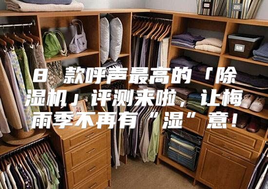 8 款呼声最高的「除湿机」评测来啦，让梅雨季不再有“湿”意！