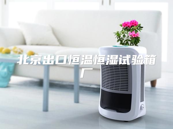北京出口恒温恒湿试验箱厂