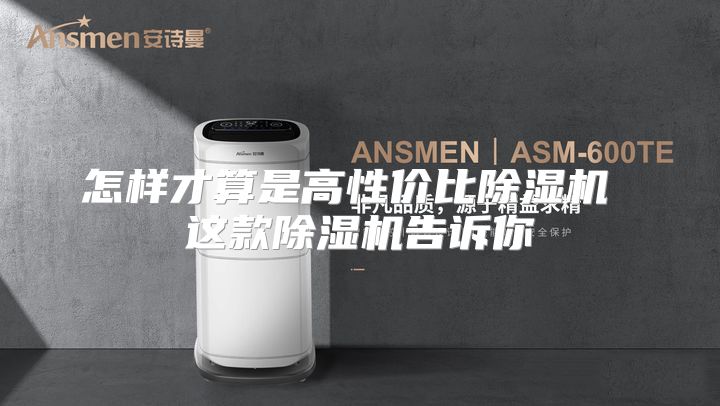 怎样才算是高性价比除湿机 这款除湿机告诉你