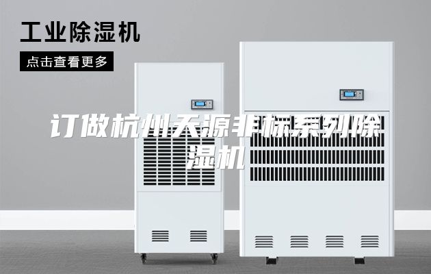 订做杭州天源非标系列除湿机