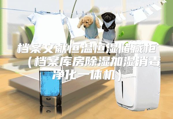 档案文献恒温恒湿储藏柜（档案库房除湿加湿消毒净化一体机）