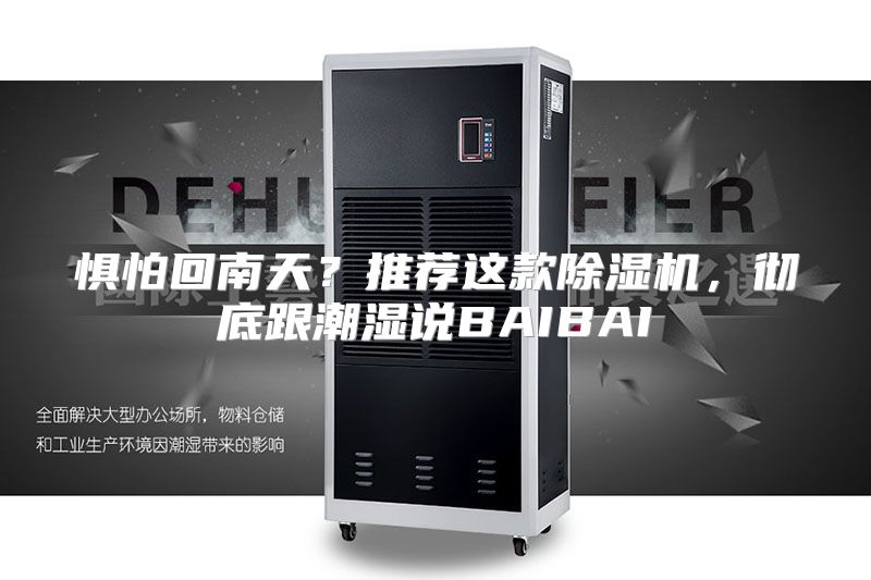 惧怕回南天?推荐这款除湿机,彻底跟潮湿说BAIBAI