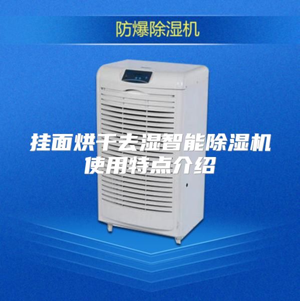 挂面烘干去湿智能除湿机使用特点介绍
