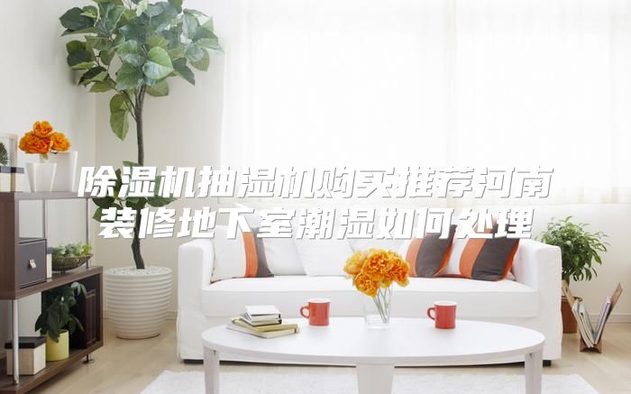除湿机抽湿机购买推荐河南装修地下室潮湿如何处理