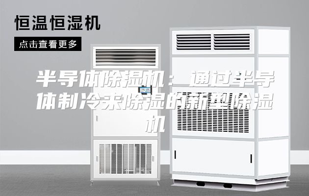 半导体除湿机：通过半导体制冷来除湿的新型除湿机