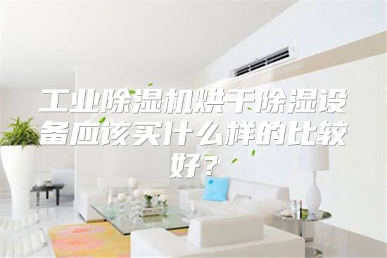 工业除湿机烘干除湿设备应该买什么样的比较好？
