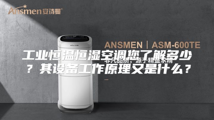 工业恒温恒湿空调您了解多少？其设备工作原理又是什么？