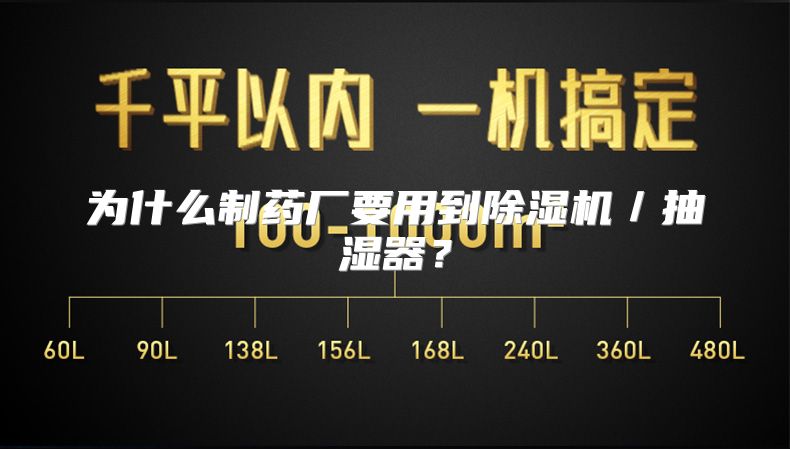 为什么制药厂要用到除湿机／抽湿器？