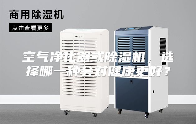 空气净化器或除湿机,选择哪一种会对健康更好?