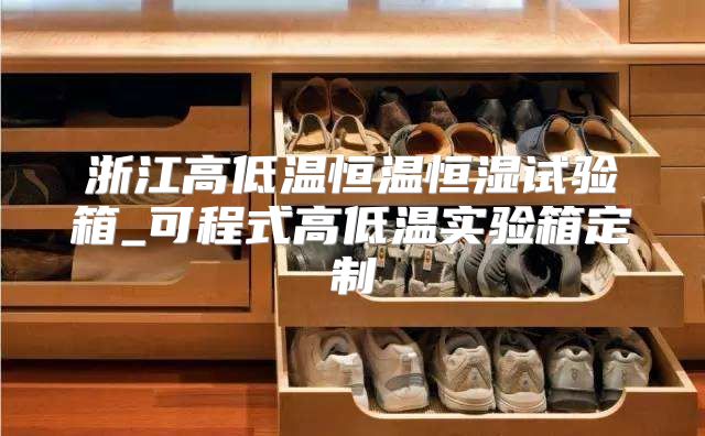 浙江高低温恒温恒湿试验箱_可程式高低温实验箱定制
