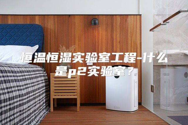 恒温恒湿实验室工程-什么是p2实验室?