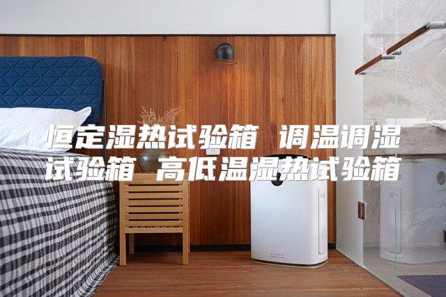 恒定湿热试验箱 调温调湿试验箱 高低温湿热试验箱