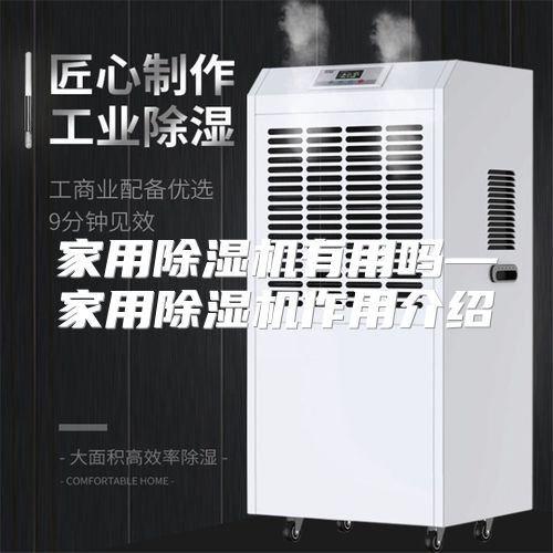 家用除湿机有用吗—家用除湿机作用介绍