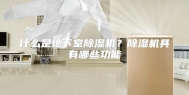 什么是地下室除湿机？除湿机具有哪些功能