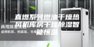 直燃系列燃油干燥热风机库房干燥除湿智能恒温