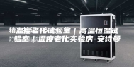 温度老化试验室｜高温恒温试验室｜温度老化实验房-安诗曼