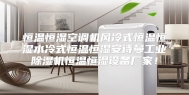 恒温恒湿空调机风冷式恒温恒湿水冷式恒温恒湿安诗曼工业除湿机恒温恒湿设备厂家！