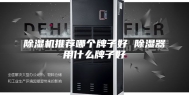 除湿机推荐哪个牌子好 除湿器用什么牌子好