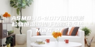ASM836-2017低浓度颗粒物恒温恒湿手动称重系统MWS-2