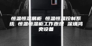 恒温恒湿展柜 恒温恒湿控制系统 恒温恒湿柜工作原理 深圳鸿奕设备