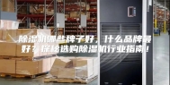 除湿机哪些牌子好，什么品牌最好？探秘选购除湿机行业指南！