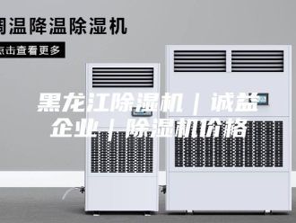 企业新闻黑龙江除湿机｜诚益企业｜除湿机价格