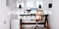 空气除湿机的作用(空气除湿机原理)