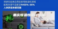 重庆恒温恒湿试验箱