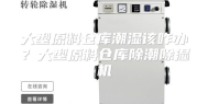 大型原料仓库潮湿该咋办？大型原料仓库除潮除湿机
