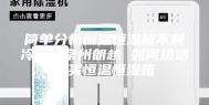 简单分析恒温恒湿箱不制冷----常州朗越 如何挑选购买恒温恒湿箱