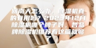 回南天怎么办，除湿机真的有用吗？2023年12月除湿机哪个牌子好，各品牌除湿机推荐看这篇就够了