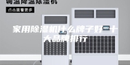 家用除湿机什么牌子好 十大品牌排行