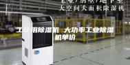 工业用除湿机 大功率工业除湿机单价