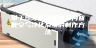 带干燥除湿功能的室内智能空气净化系统的制作方法