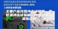 主要产品冷热冲击试验箱，高低温冲击试验箱，高低温交变湿热试验