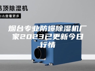 行业新闻烟台专业防爆除湿机厂家2023已更新今日行情