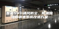 智能SVG通风防尘、防潮除湿和调速系统改造方案