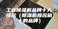 工业除湿机品牌十大排名（除湿机排名前十的品牌）