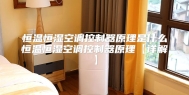 恒温恒湿空调控制器原理是什么恒温恒湿空调控制器原理【详解】