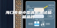 海口专业小型高低温试验箱品牌
