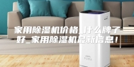 家用除湿机价格_什么牌子好_家用除湿机最新信息！